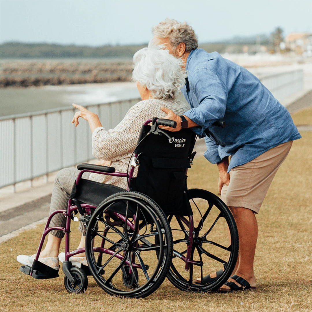 Aspire Vida Folding Manual Wheelchair