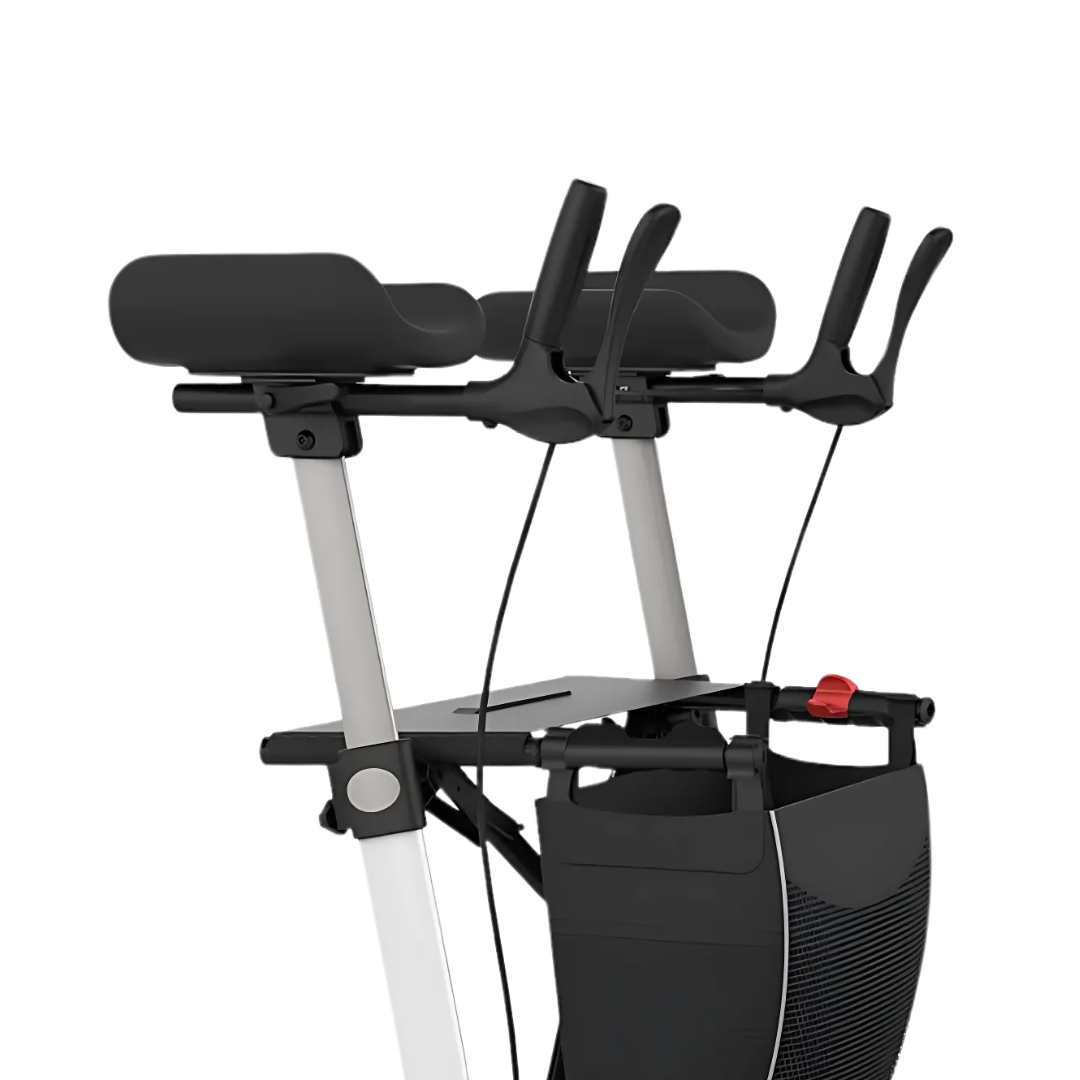 Aspire Vogue Forearm Seat Walker/Rollator White/Black