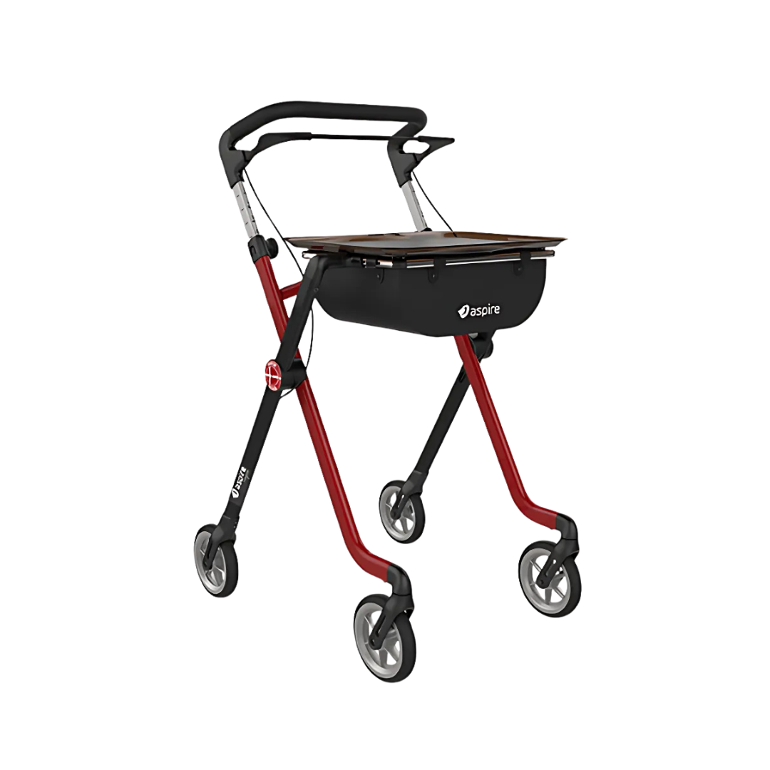Aspire Vogue Indoor Walker Red/Black