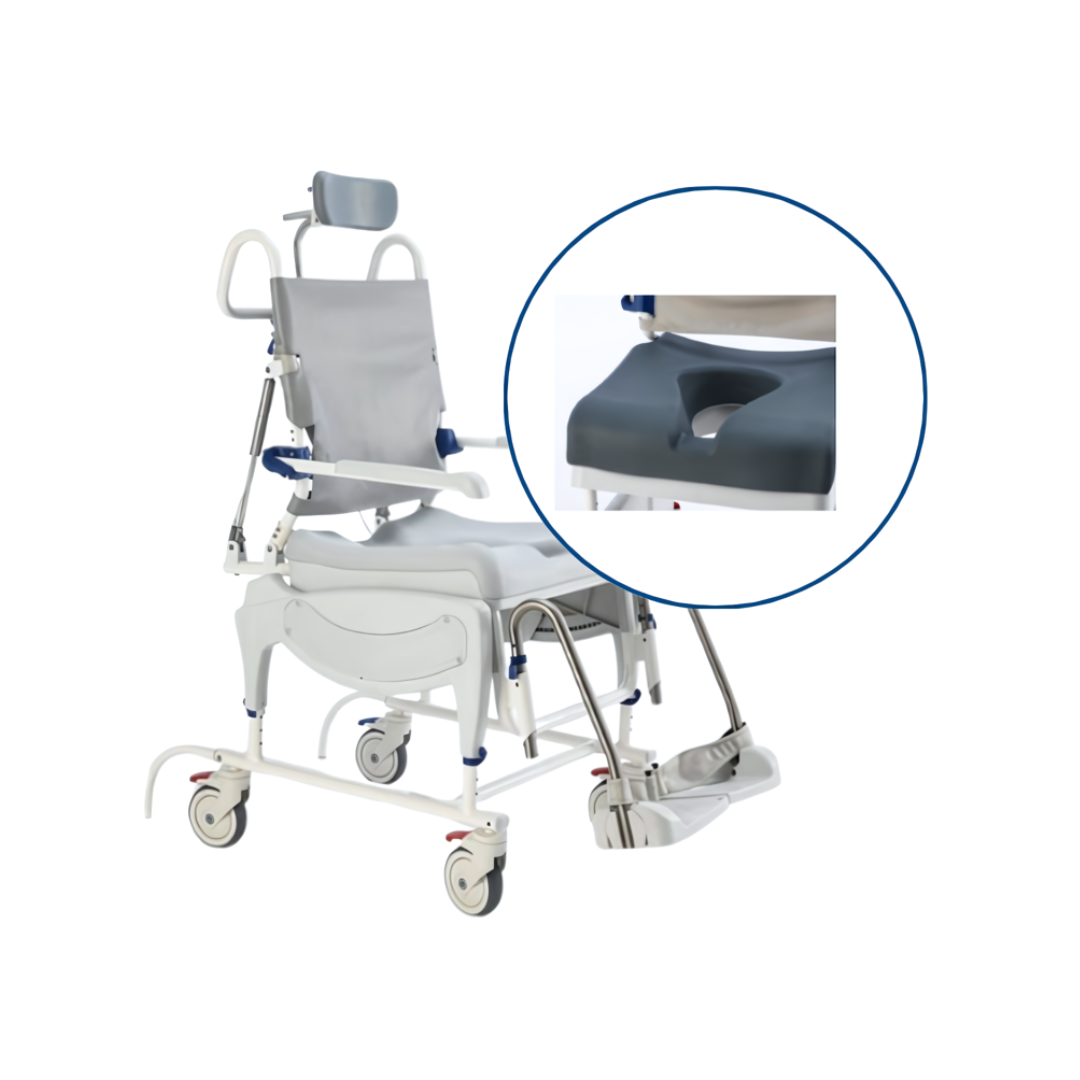 Hero Medical Shower Commode - Aquatec Ocean Ergo Transit XL