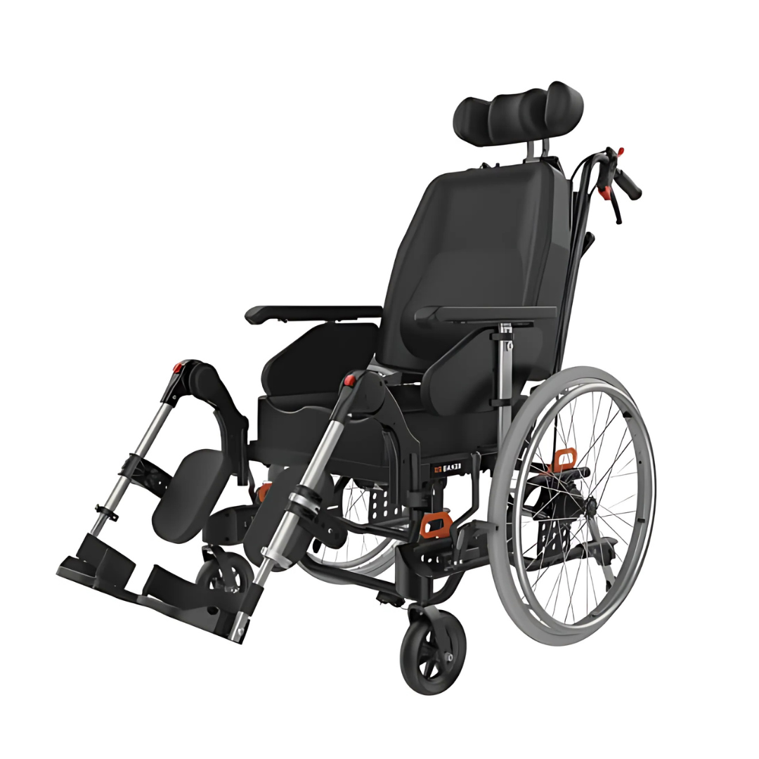 Aspire Rehab RX Advanced Tilt-in-Space Wheelchair – Adjustable 410-560mm Wide | NDIS Approved