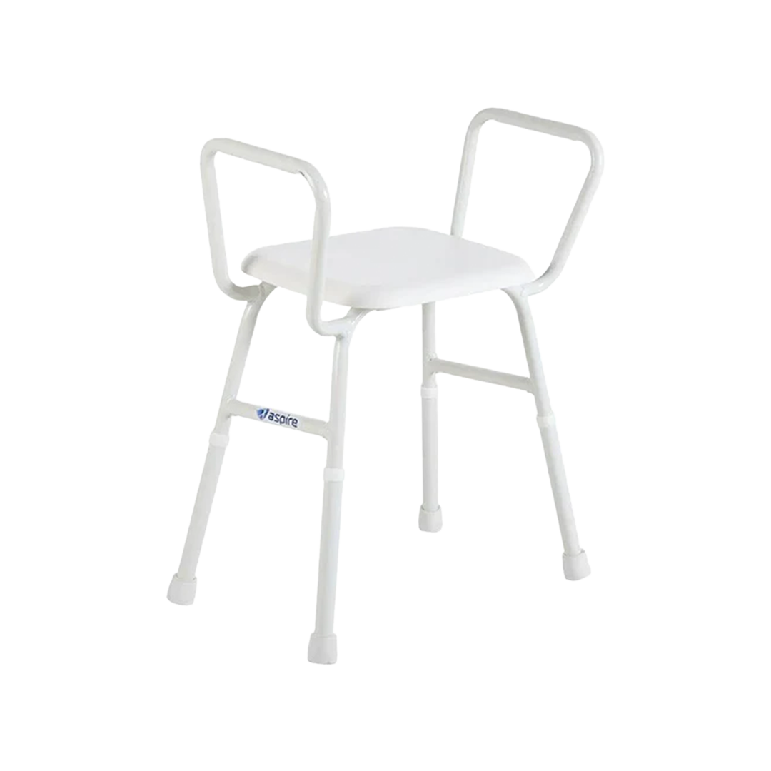 Aspire Shower Stool With Arms