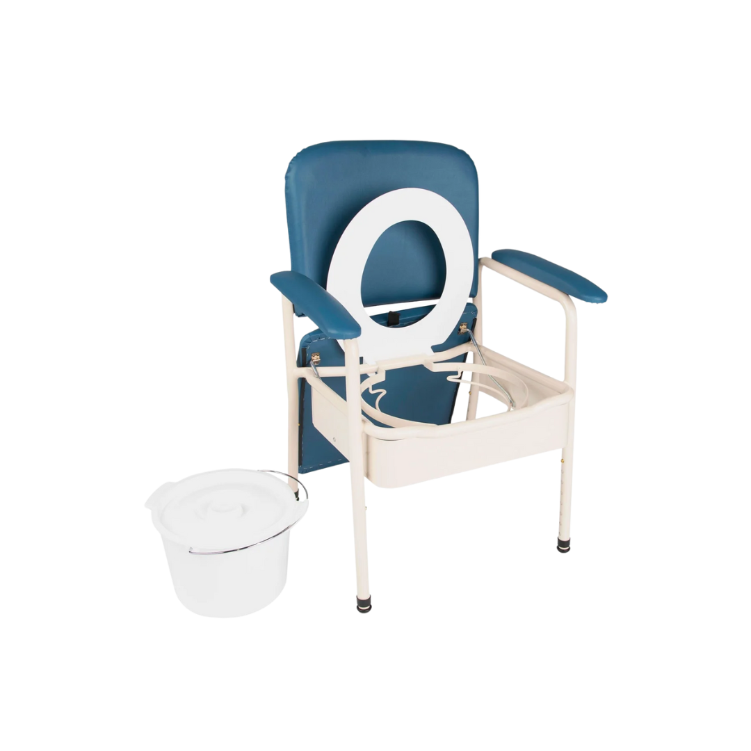 Hero Medical Bedside Commode Pan Deluxe Padded 44cm