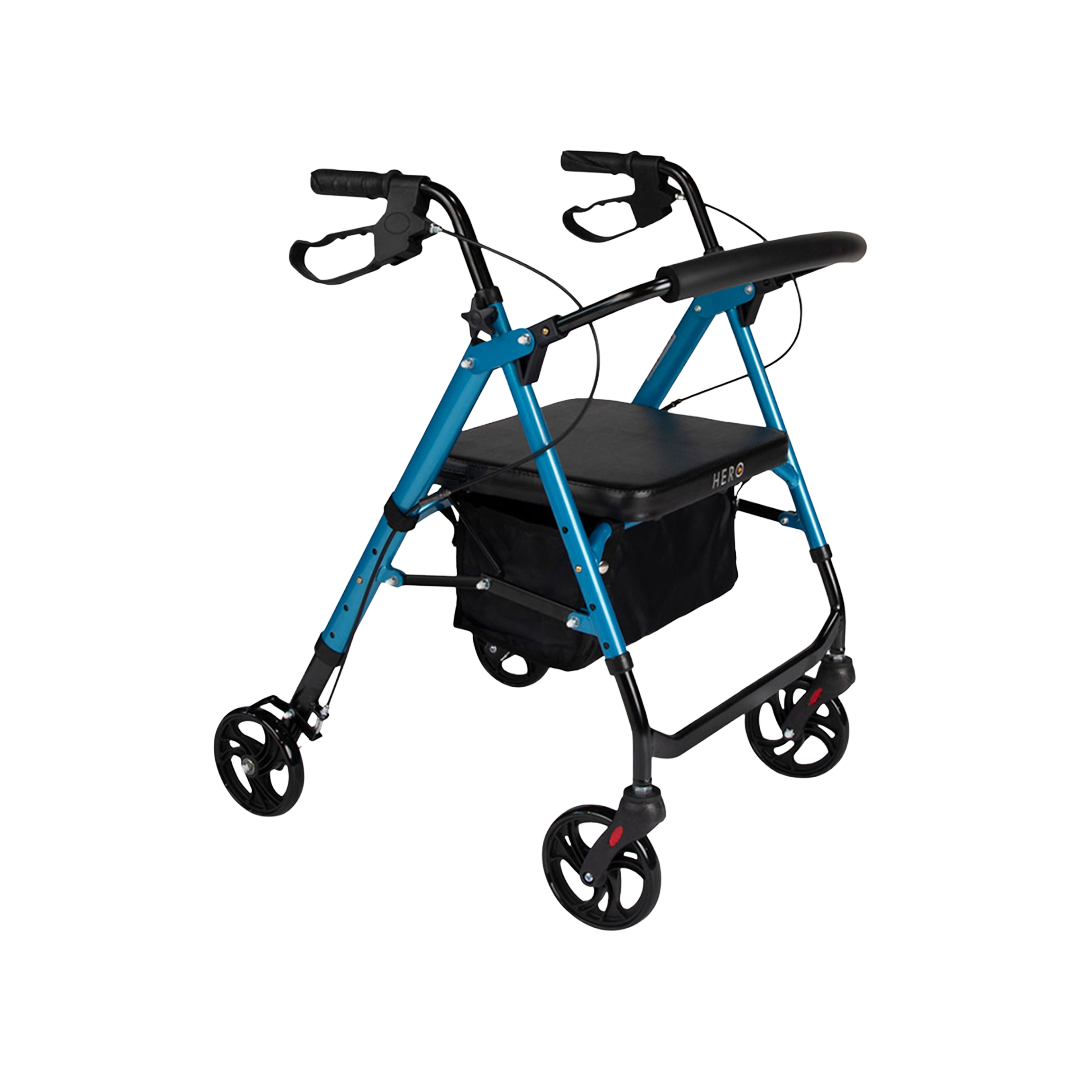 Hero Medical Deluxe Seat Walker with Adjustable Height