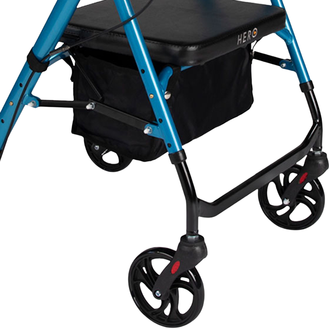 Hero Medical Deluxe Seat Walker with Adjustable Height