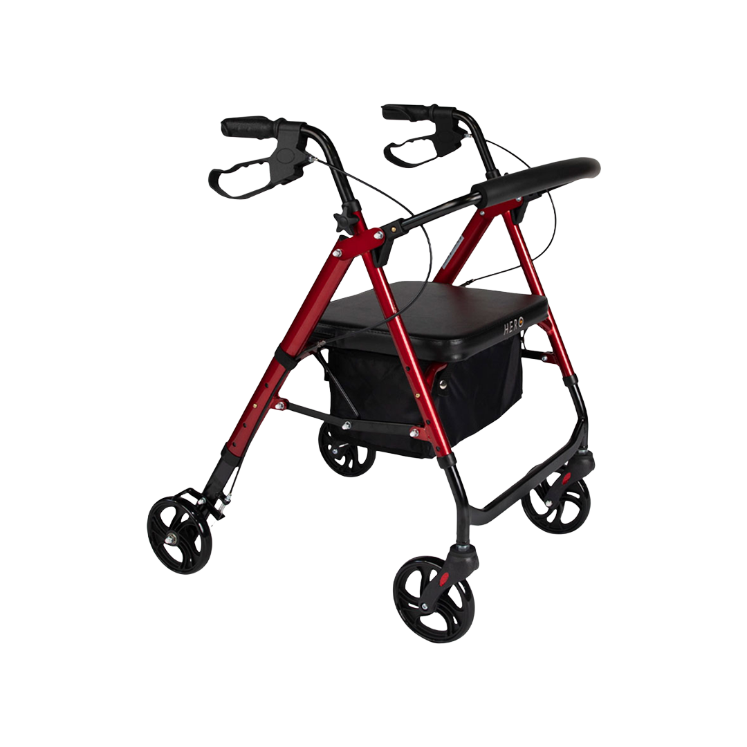 Hero Medical Deluxe Seat Walker with Adjustable Height