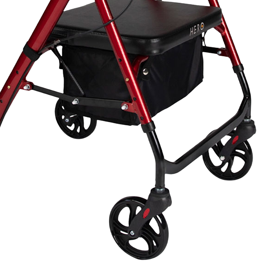 Hero Medical Deluxe Seat Walker with Adjustable Height