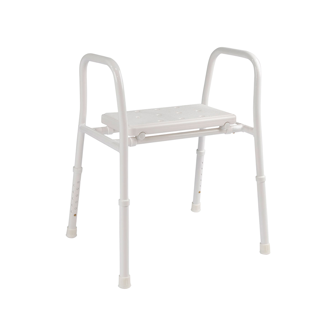 Hero Medical Folding/Collapsible Portable Shower Stool - Aluminium Rust Free