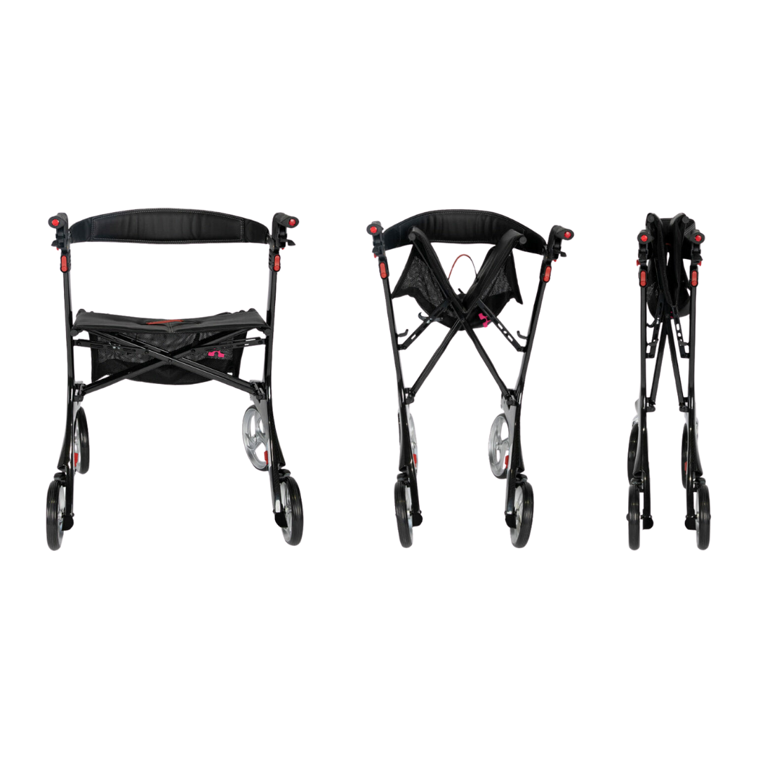 Hero Medical Euro Lite Seat Walker - Carbon Fibre