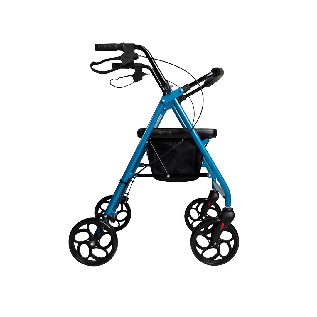 Hero Medical Quad Seat Walker - 8 inch wheels