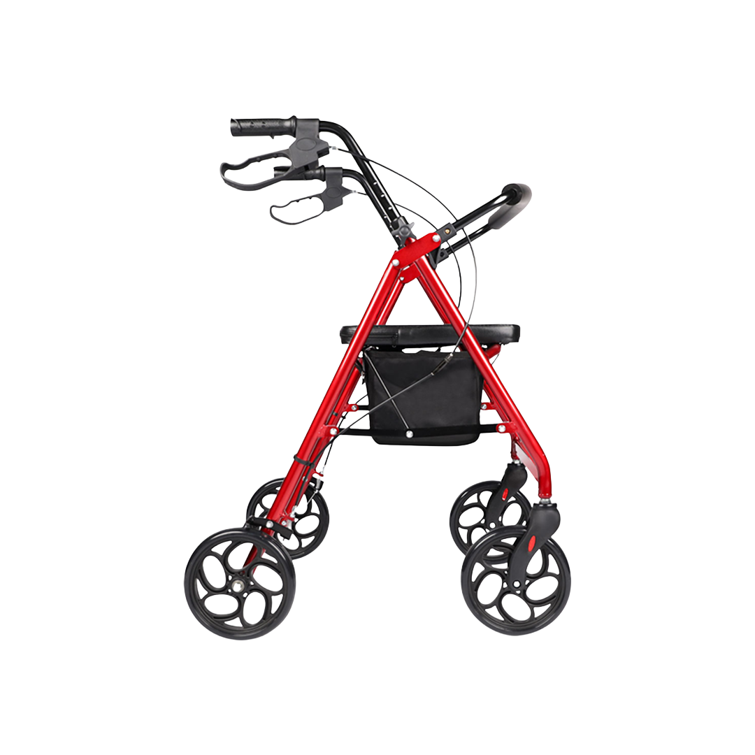 Hero Medical Quad Seat Walker - 8 inch wheels