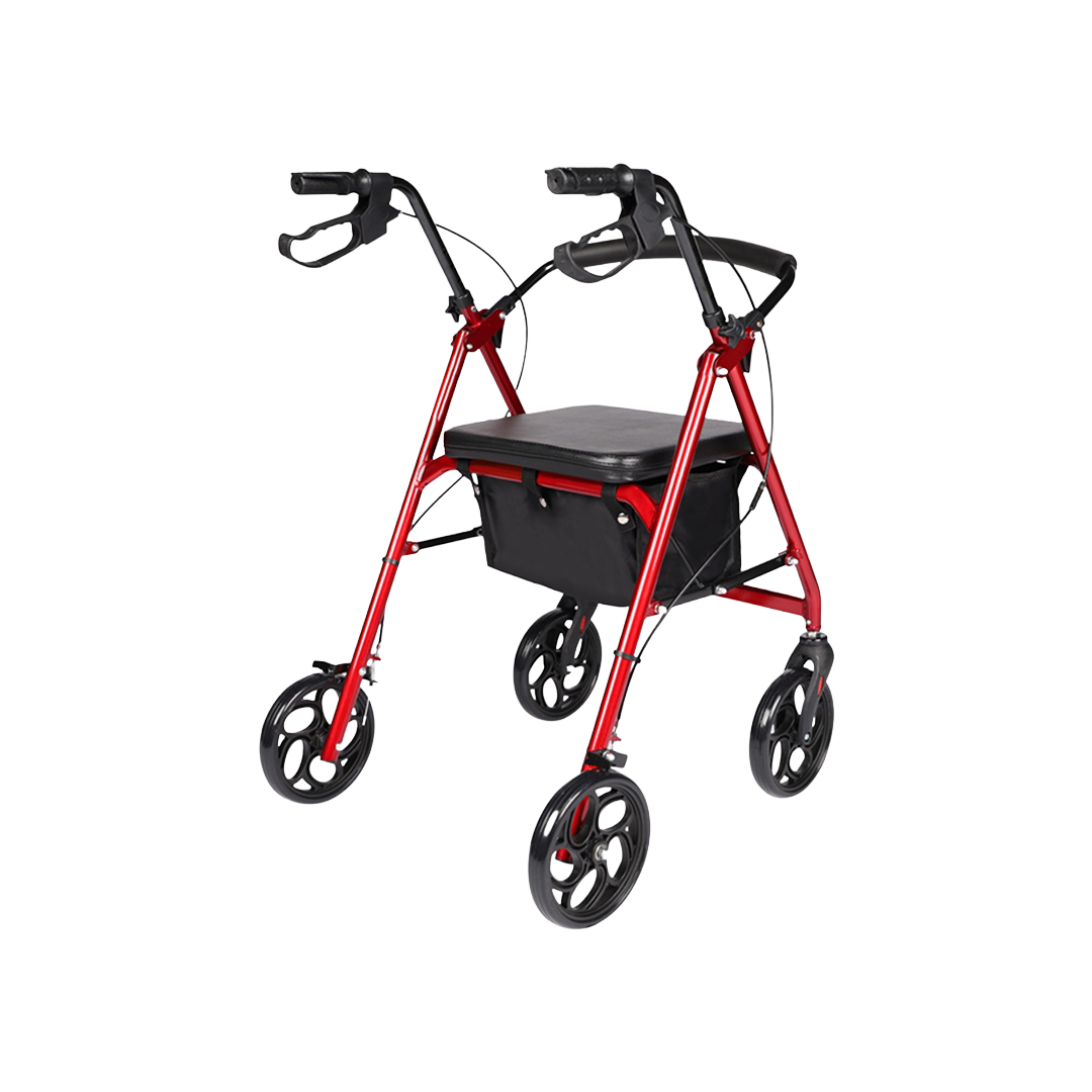 Hero Medical Quad Seat Walker - 8 inch wheels