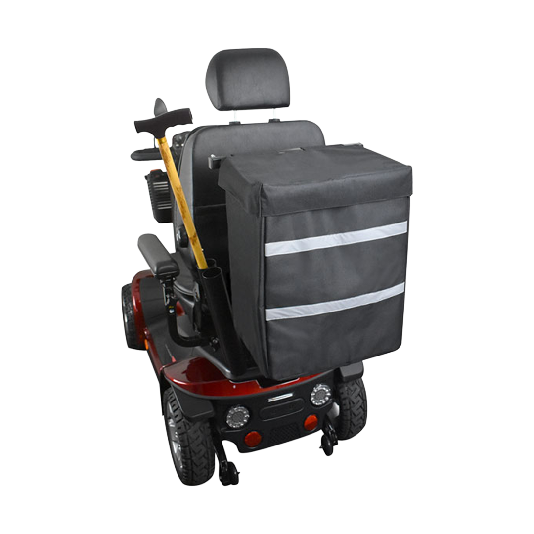 Mobility Scooter Bag (Rear) and Cane Holder