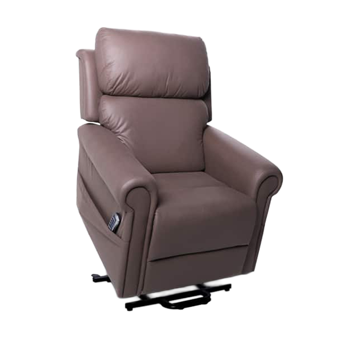 Royale Medical Chadwick Oxford Plush Leather Mini Lift Chair
