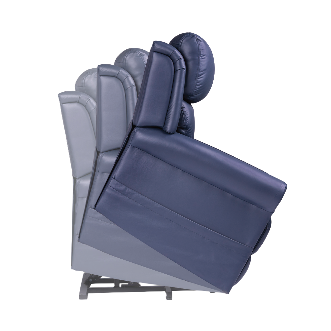 Royale Medical Chadwick Oxford Plush Leather Mini Lift Chair