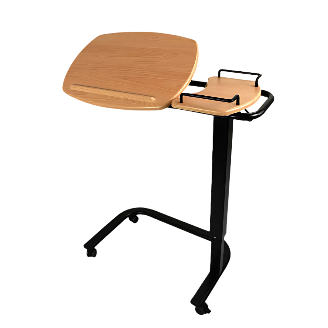 Royale Medical Over Bed Table with Tilting Split table