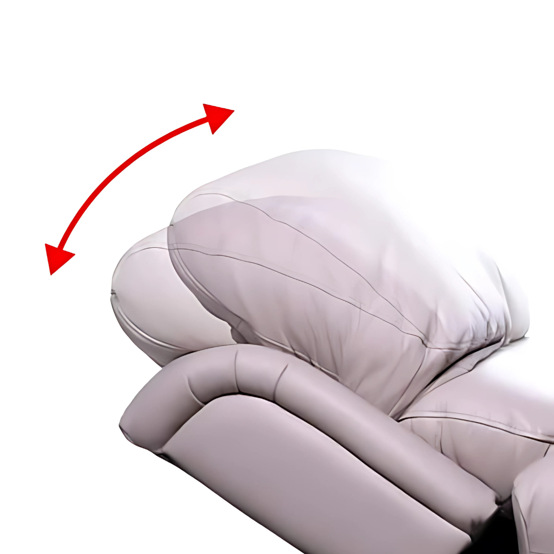 Royale Medical Quad Motor with Head & Lumbar Power  Chadwick Oxford Plush Leather