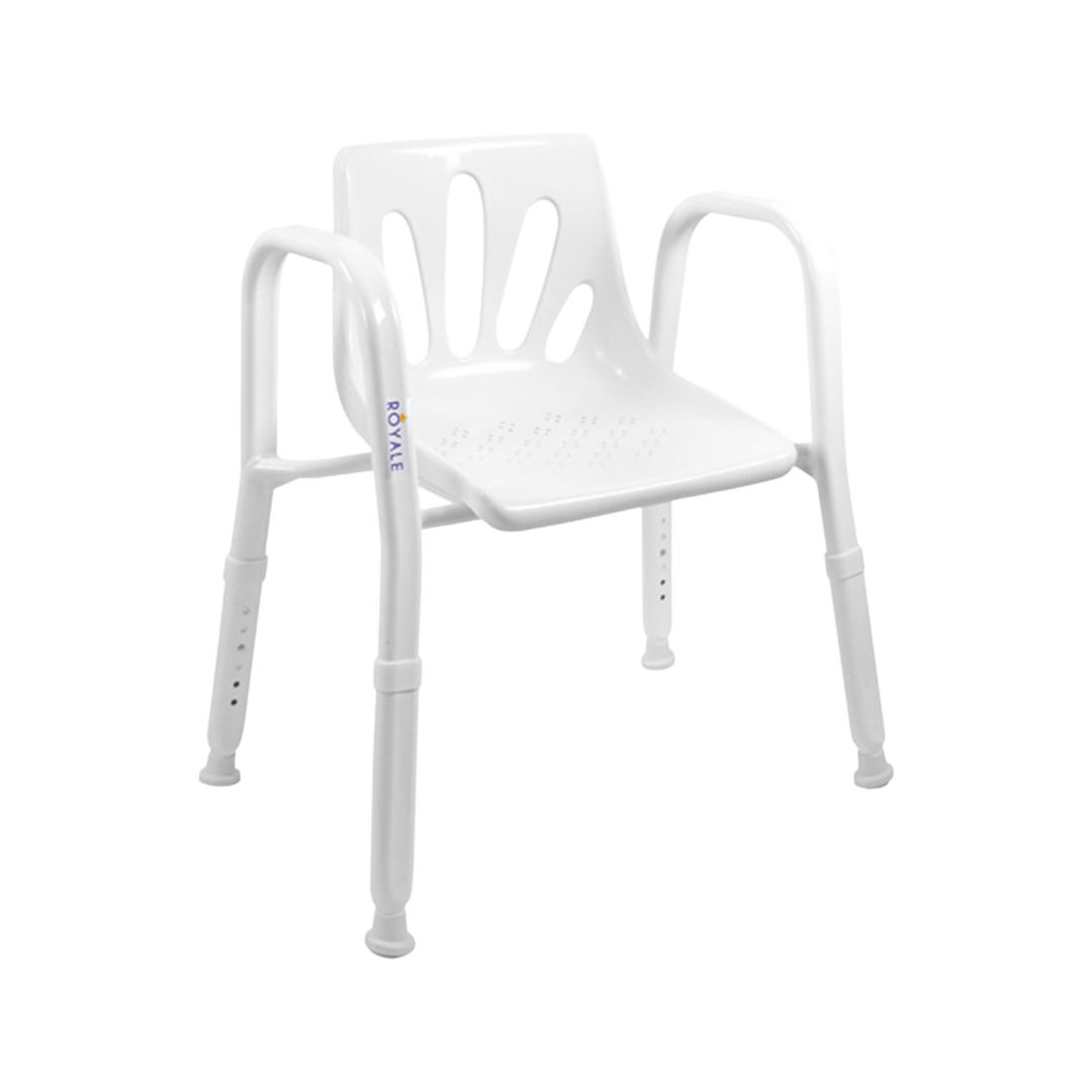 Royale Medical Shower Chair - Royale Medical 56cm 280Kg Bariatric Premium Aluminium