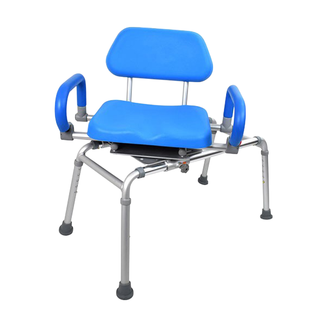 Royale Medical Transfer Bench - Royale Medical 51cm 130kg Sliding & Swivel Aluminium