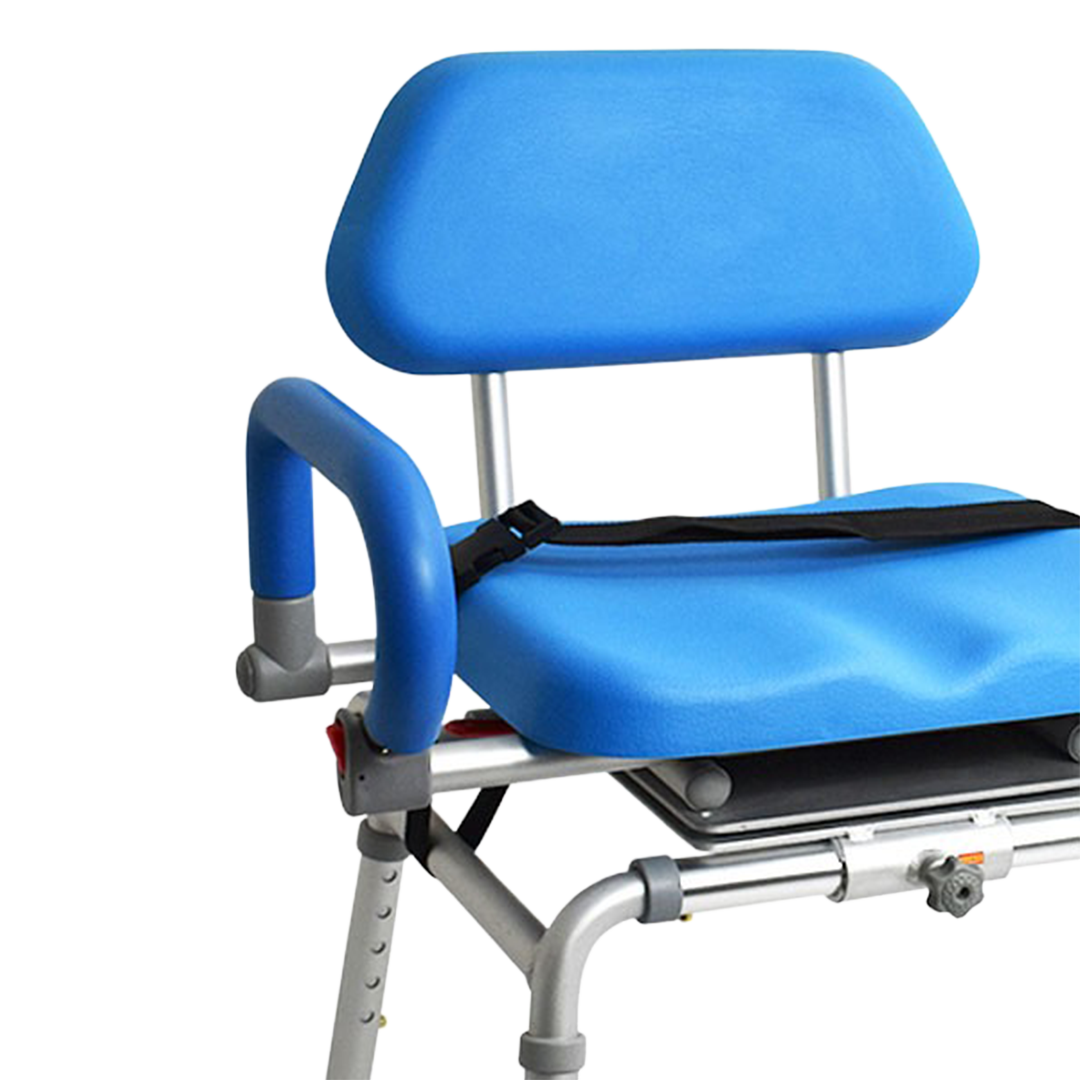 Royale Medical Transfer Bench - Royale Medical 51cm 130kg Sliding & Swivel Aluminium