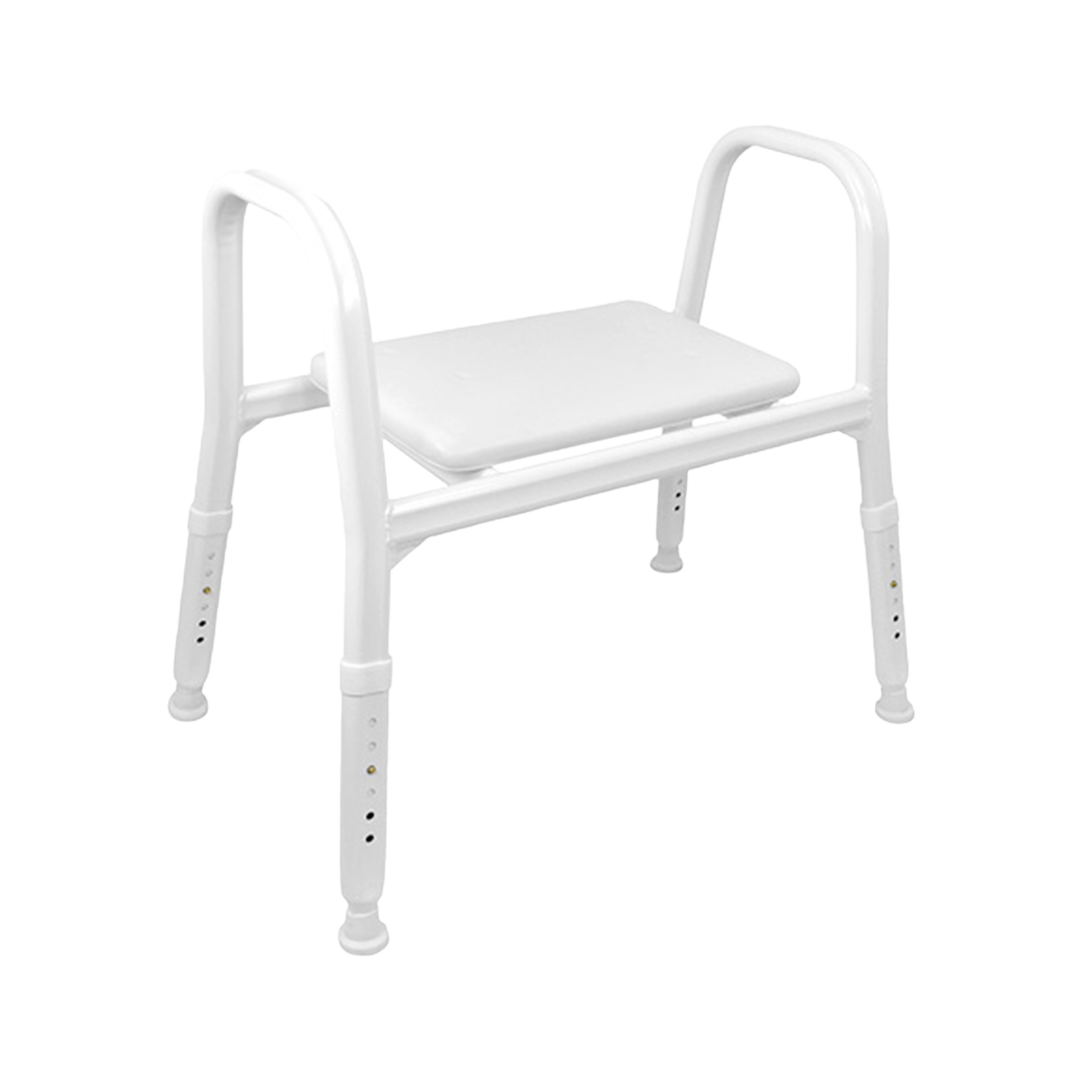 Royale MedicalPremium Bariatric Padded Shower Stool - Aluminium Rust Free