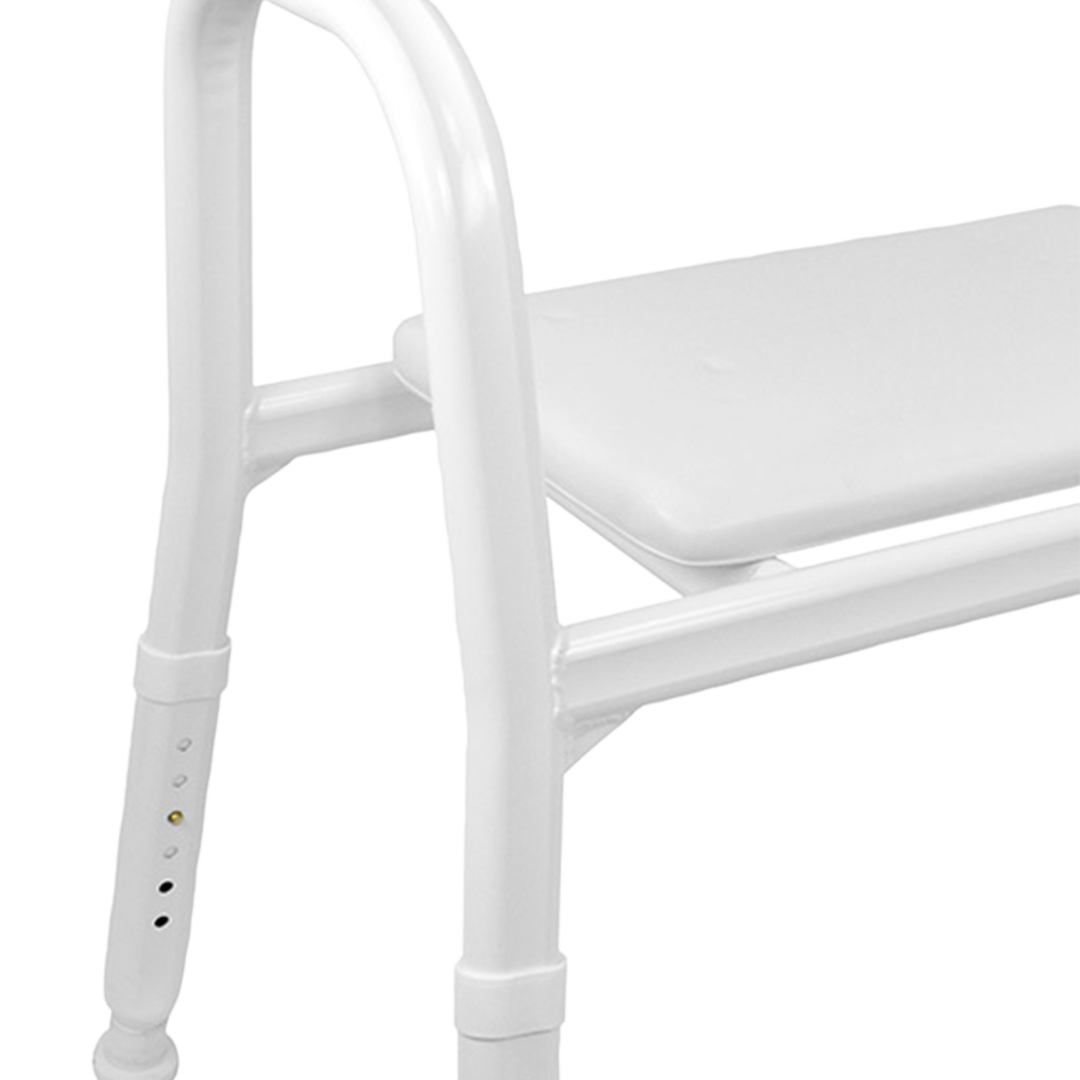 Royale MedicalPremium Bariatric Padded Shower Stool - Aluminium Rust Free
