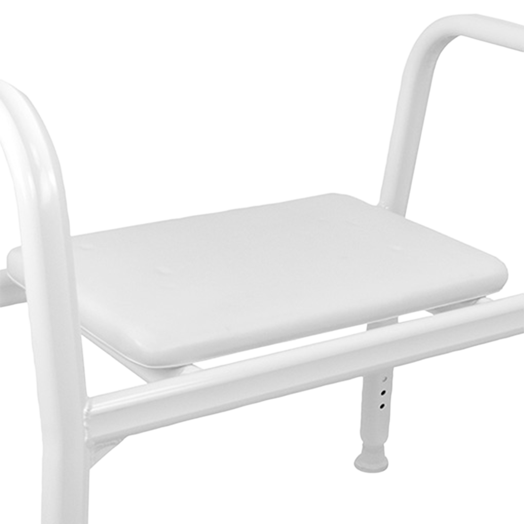 Royale MedicalPremium Bariatric Padded Shower Stool - Aluminium Rust Free
