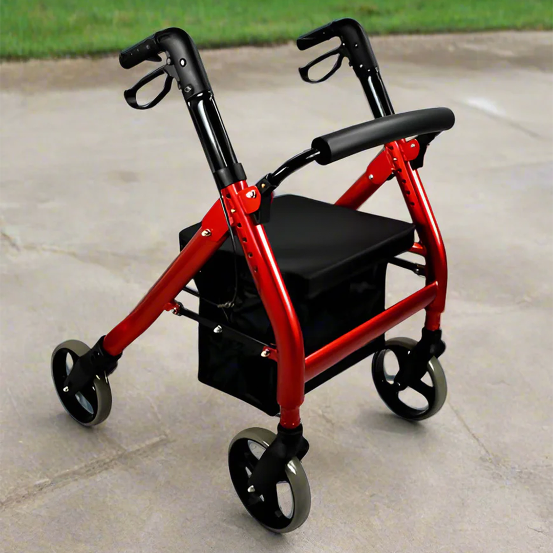 Seat Walker - 8 inch Premium Burgundy 200kg