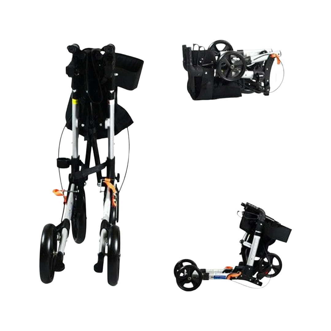 Travel Lite Portable Outdoor Seat Walker with Seat and Bag + Crutch Holder