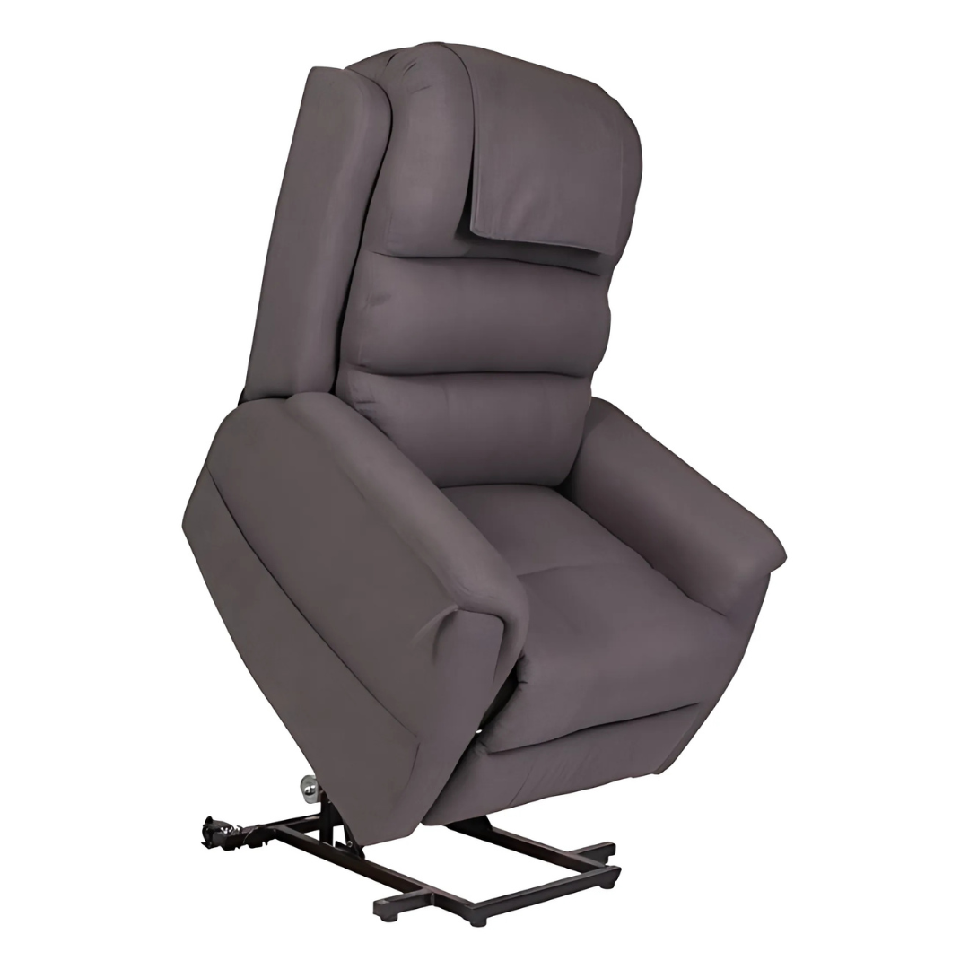 Aspire Oregon Lift Recline Chair – Electric Adjustable Recliner Chair for Elderly & Mobility Support Chocolate