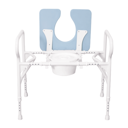 Aspire Over Toilet Aid Maxi Adjustable – Extra-wide toilet aid with adjustable height and non-slip feet