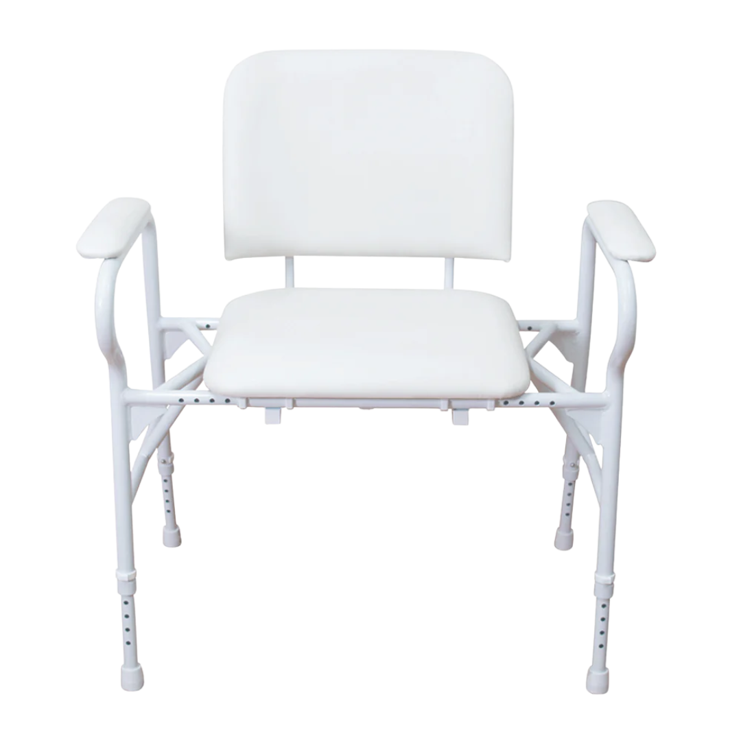 Aspire Shower Chair Maxi Adjustable – Extra-wide shower chair with adjustable height and non-slip feet