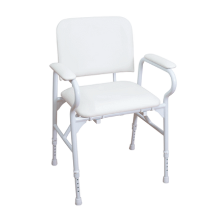 Aspire Shower Chair Maxi Adjustable – Extra-wide shower chair with adjustable height and non-slip feet
