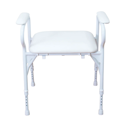 Aspire Shower Stool Maxi Adjustable – Extra-wide shower stool with adjustable height and non-slip feet