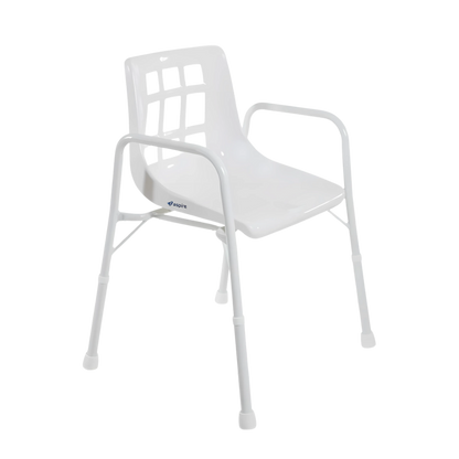 Aspire Shower Chair with Arms Wide Aluminium