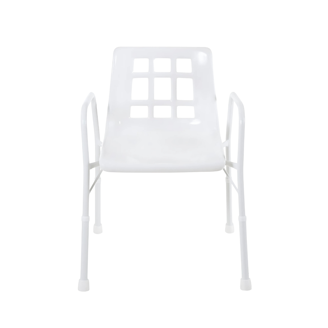 Aspire Shower Chair with Arms Wide Aluminium