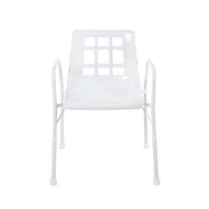 Aspire Shower Chair with Arms Wide Aluminium
