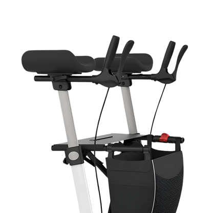 Aspire Vogue Forearm Seat Walker/Rollator White/Black