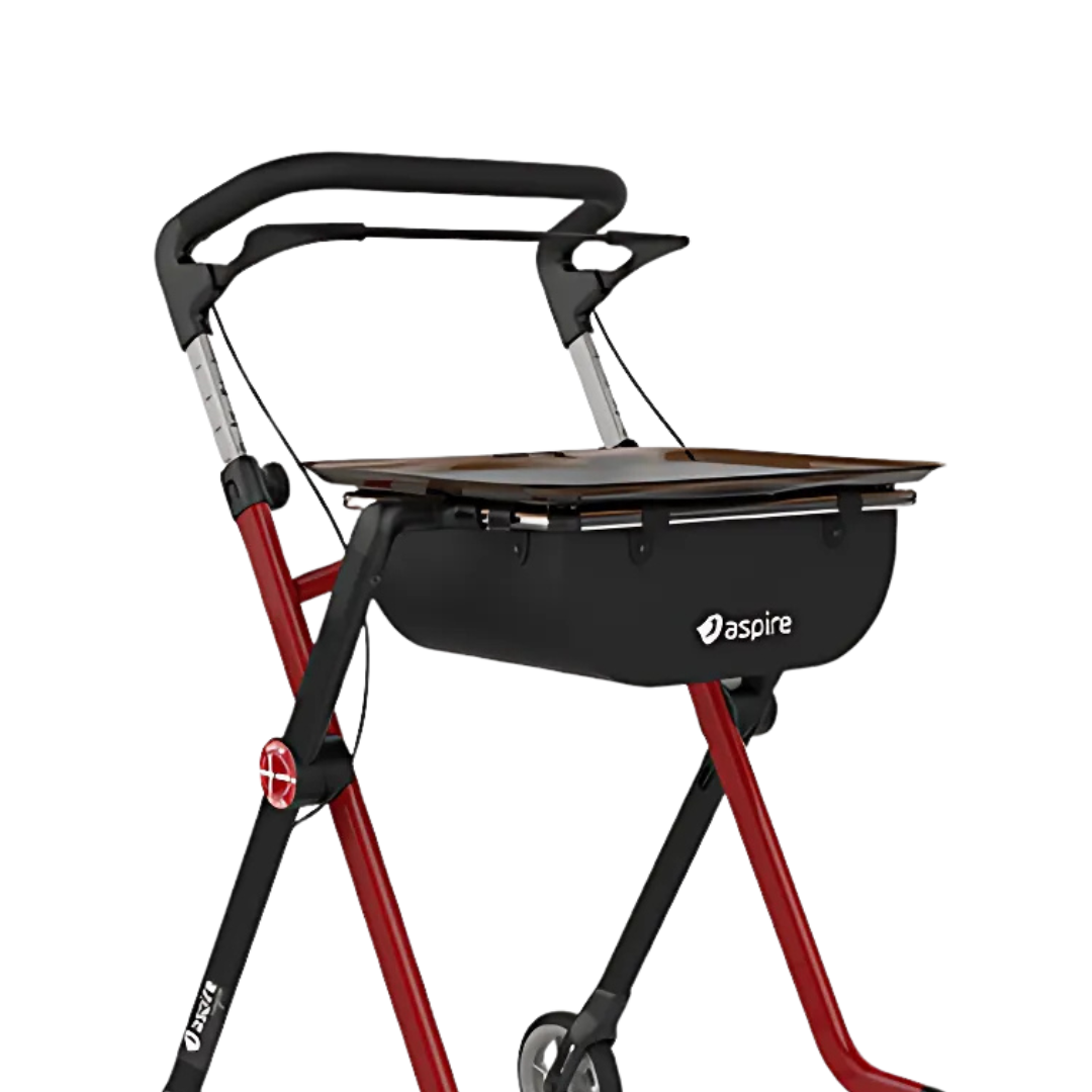 Aspire Vogue Indoor Walker Red/Black