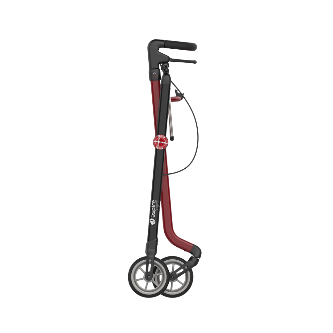 Aspire Vogue Indoor Walker Red/Black