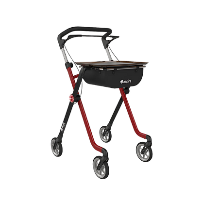 Aspire Vogue Indoor Walker Red/Black