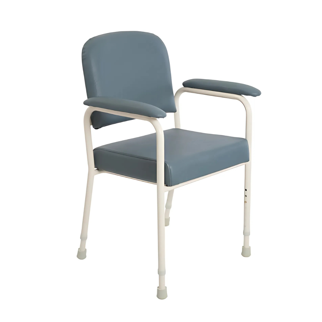 Aspire Low Back Classic Day Chair – Adjustable Height Medical Chair with Padded Seat & Back Support