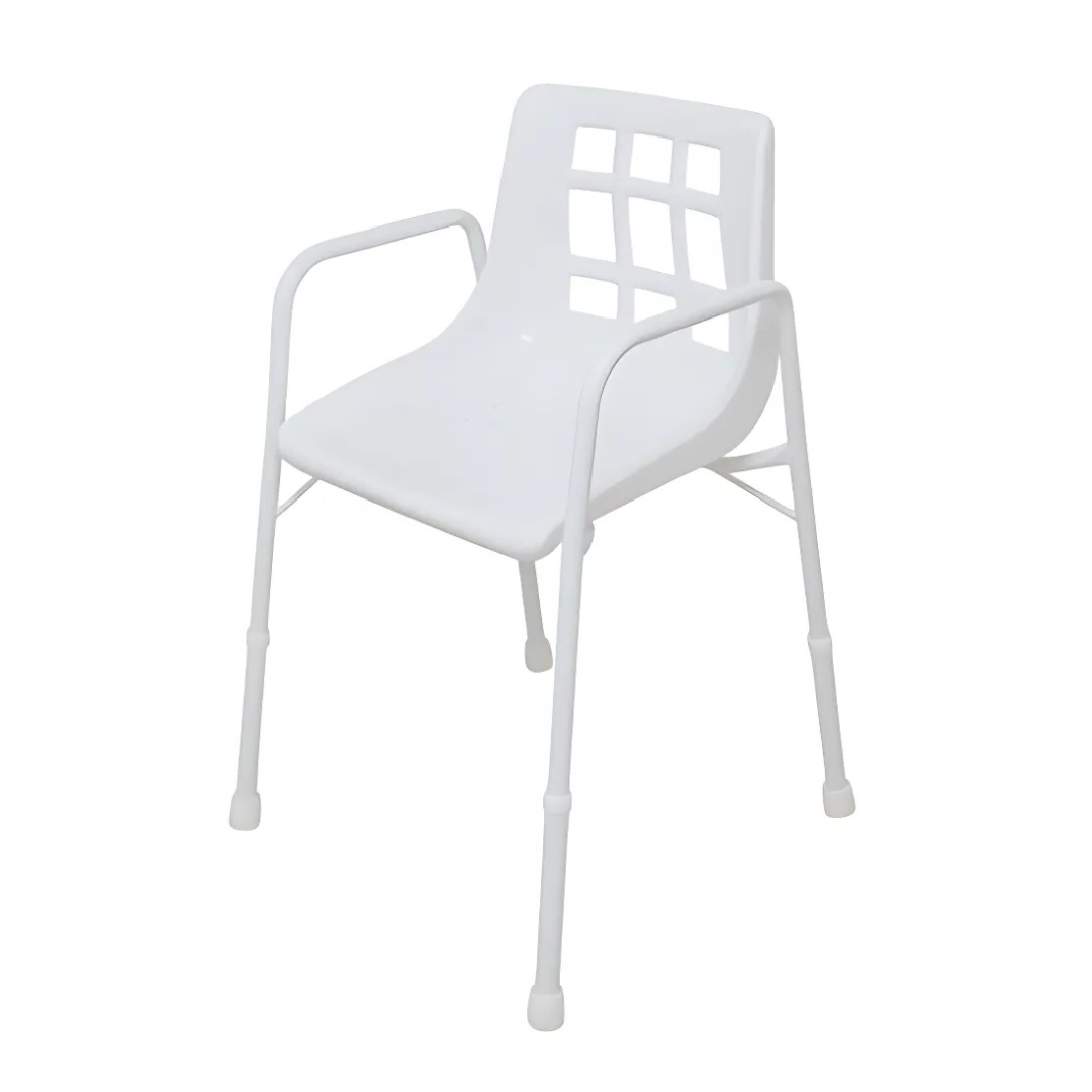 Aspire Shower Chair – Heavy-Duty Adjustable Height Shower Stool (200kg Capacity)