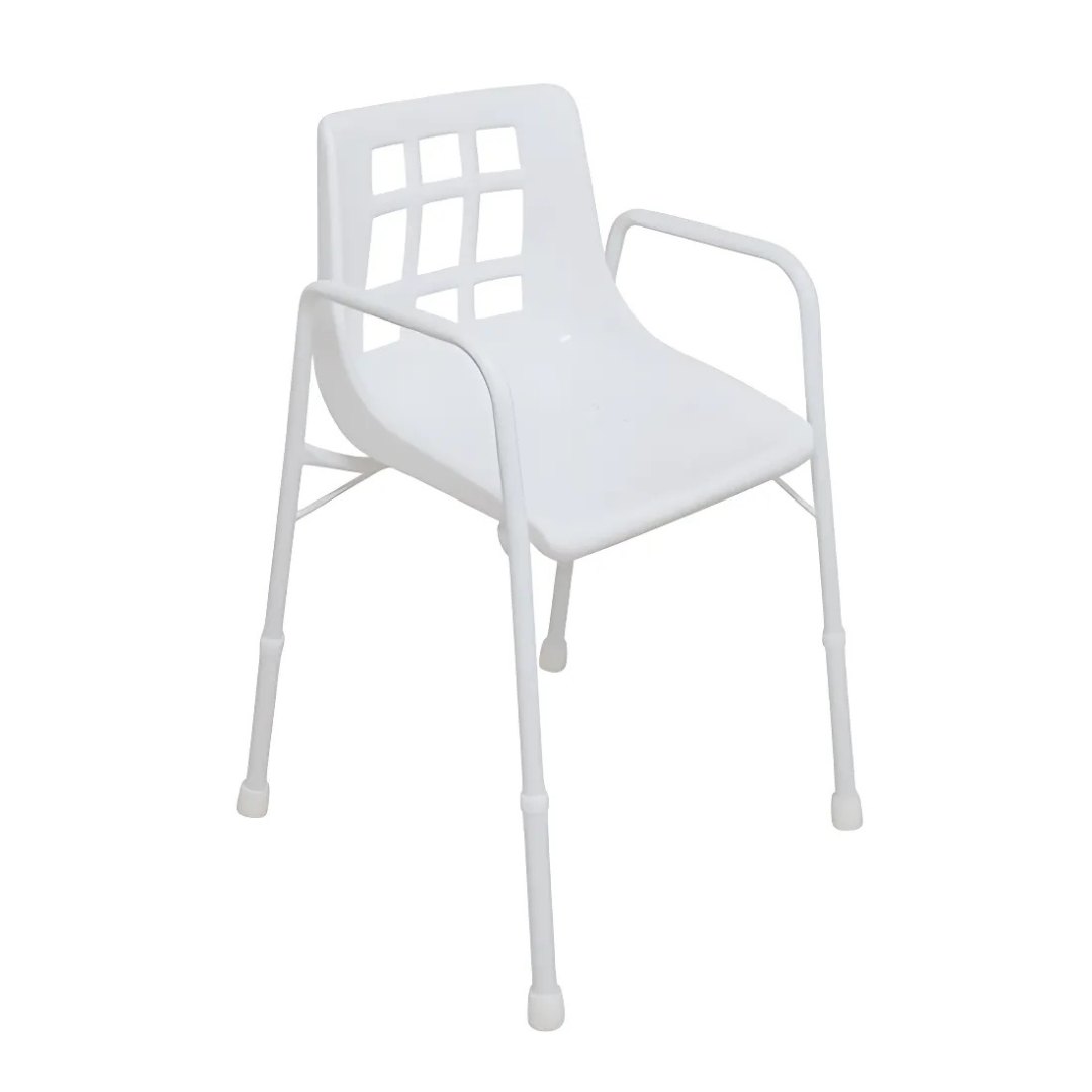 Aspire Shower Chair – Heavy-Duty Adjustable Height Shower Stool (200kg Capacity)