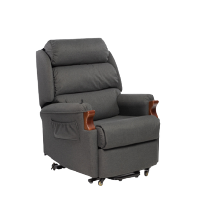 Oscar Barwon Dual Motor Lift Recliner chair with high-back support, dual motor controls, and lift function, designed for comfort, mobility assistance, and customisation in aged care and home environments.