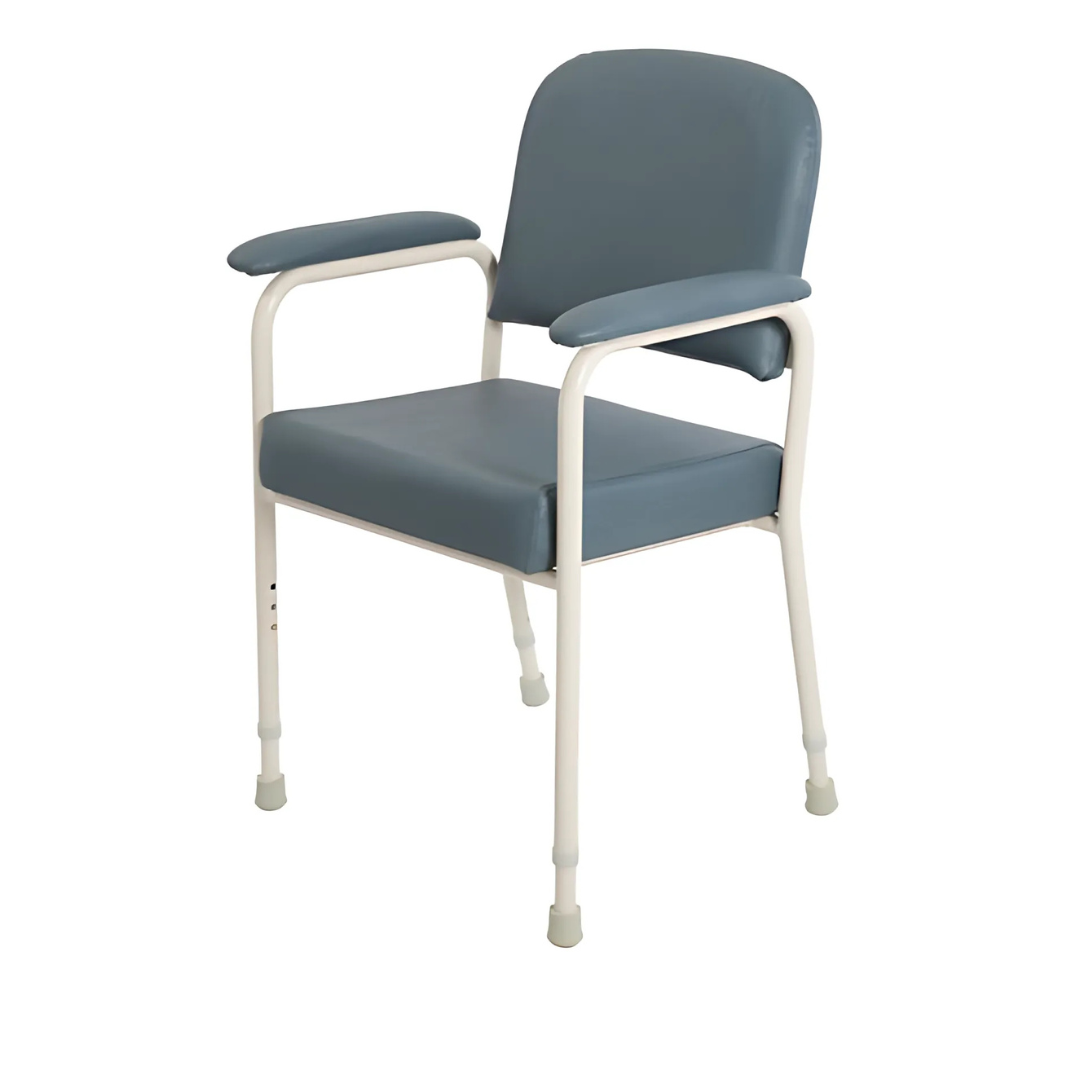 Aspire Low Back Classic Day Chair – Adjustable Height Medical Chair with Padded Seat & Back Support