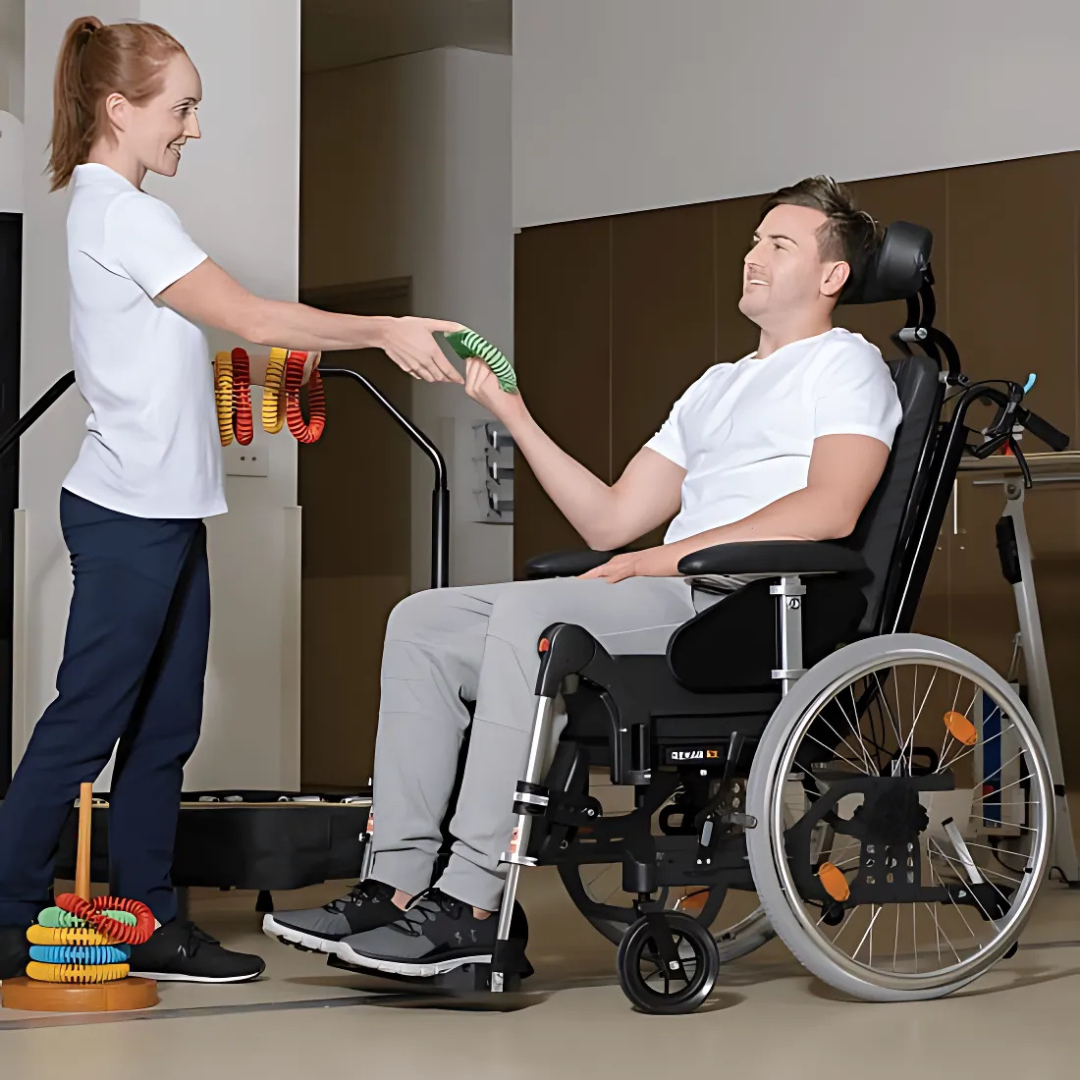 Aspire Rehab RX Advanced Tilt-in-Space Wheelchair – Adjustable 410-560mm Wide NDIS Approved