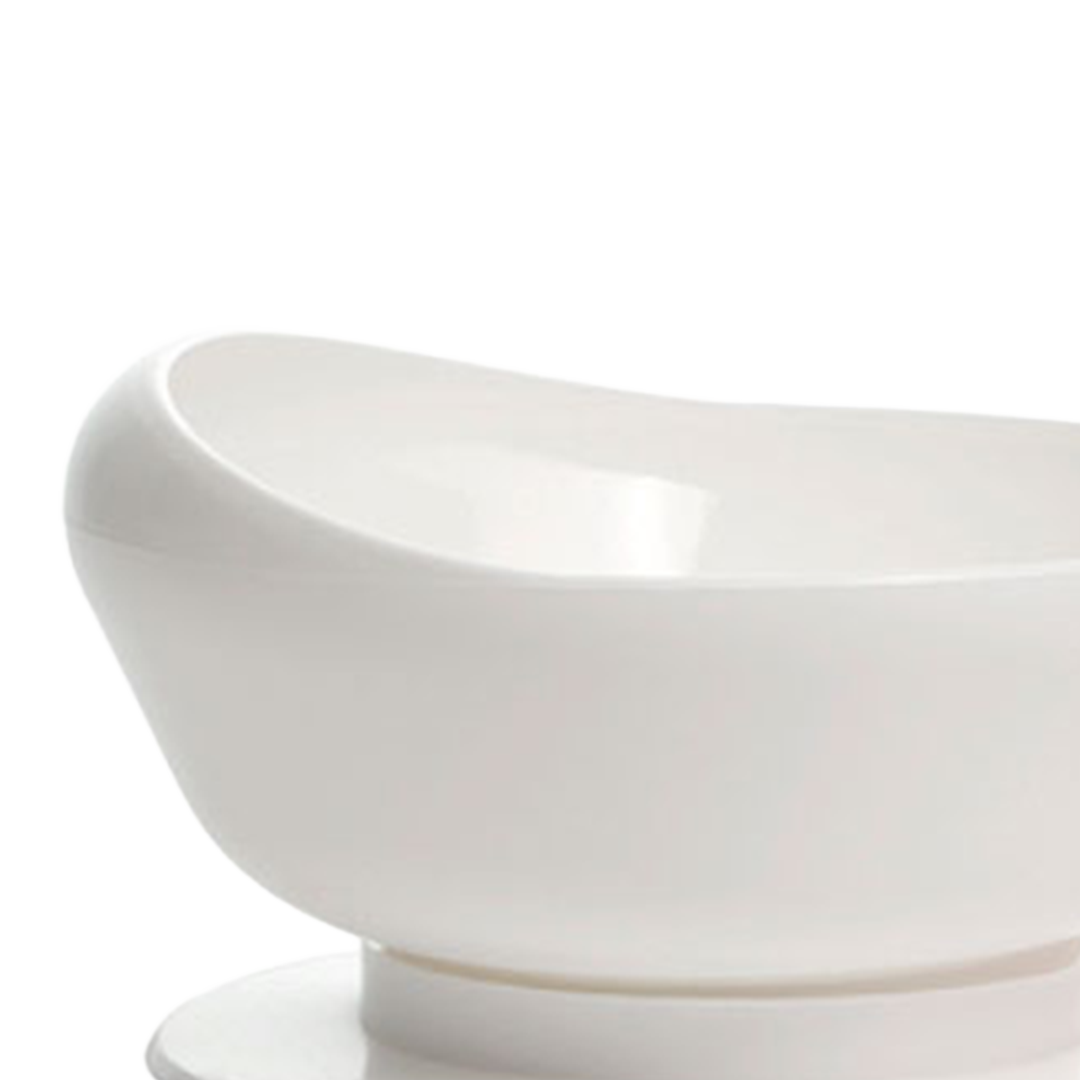 ADL Kitchen - Medici Scoop Bowl with Suction Cup - Ivory