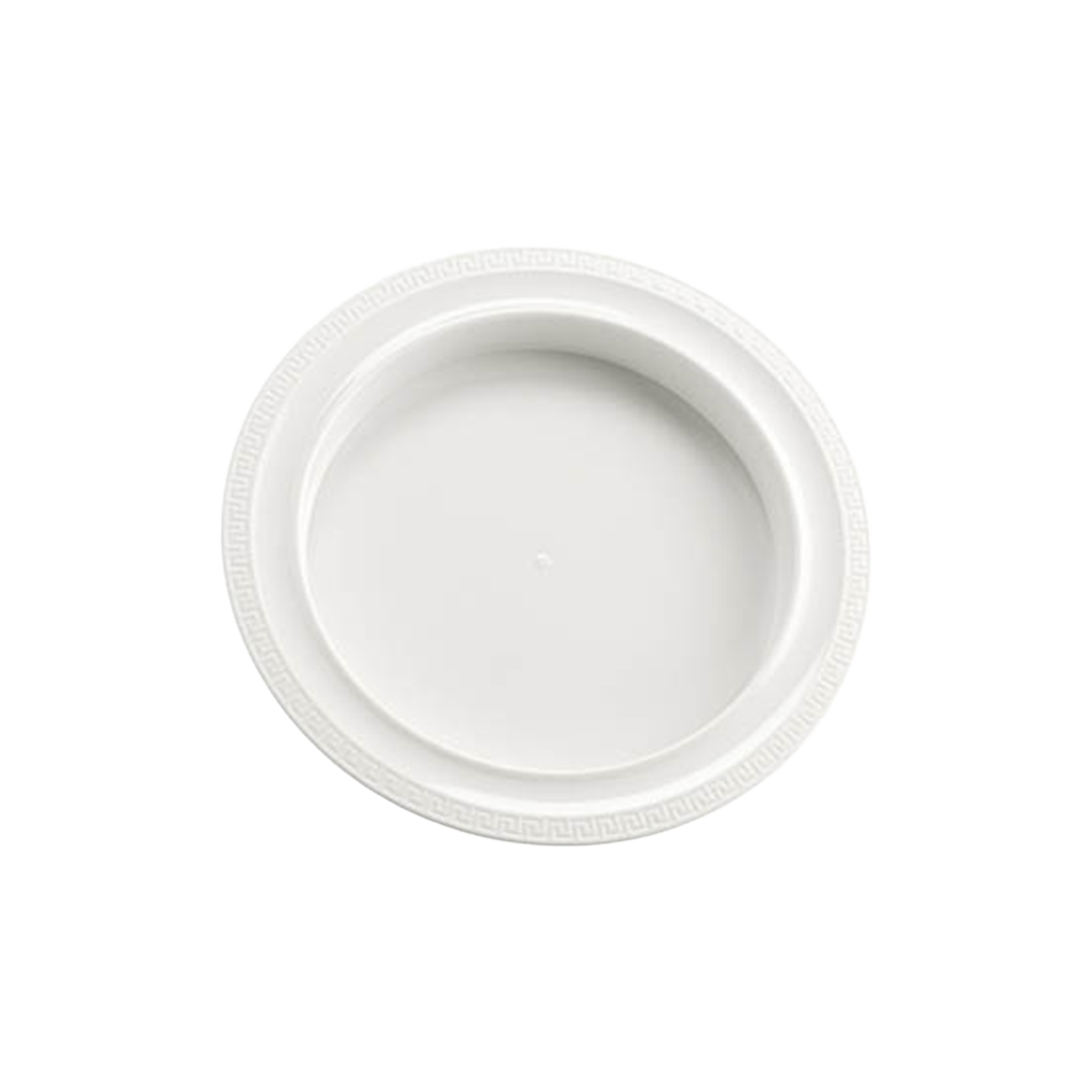 ADL Kitchen - Medici Scoop Plate with Suction Cup - Ivory
