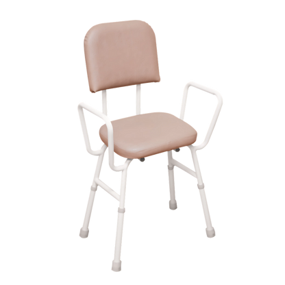 Aspire Kitchen/Perching Stool Champagne Vinyl